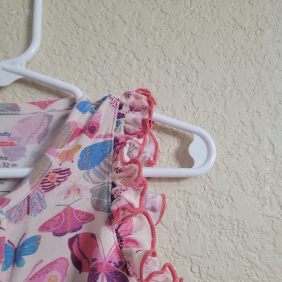 Magnetic Me Baby Girls Butterfly Modal All A Flutter Ruffle Sleeve Romper 12-18M - Picture 5 of 10